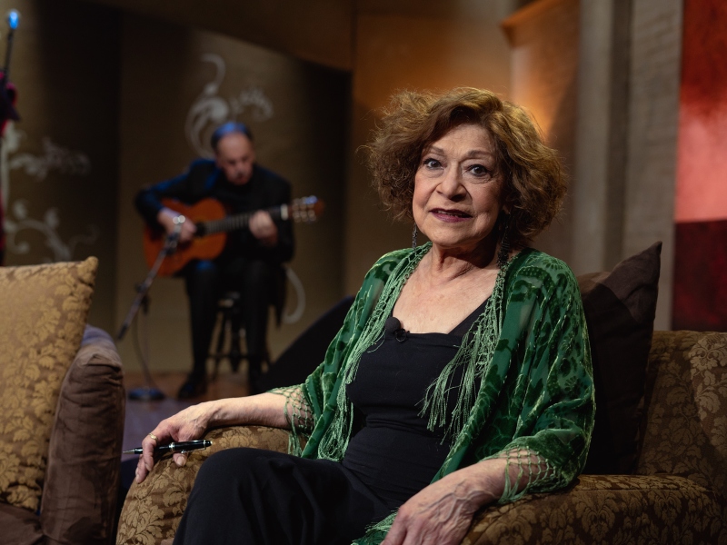 La periodista murió a los 82 años. X, Conversando con Cristina Pacheco.
