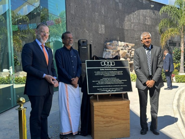 La sede se encuentra en Querétaro y generará más de 200 empleos. Foto: Zoho.