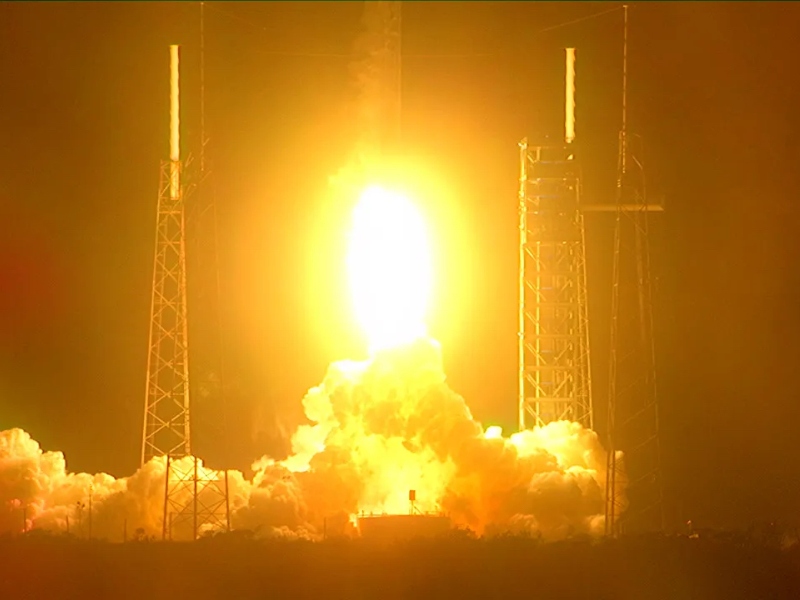 PACE ya está en el espacio y se espera que contribuya al estudio de factores que afectan el clima. Foto: X, @NASA.
